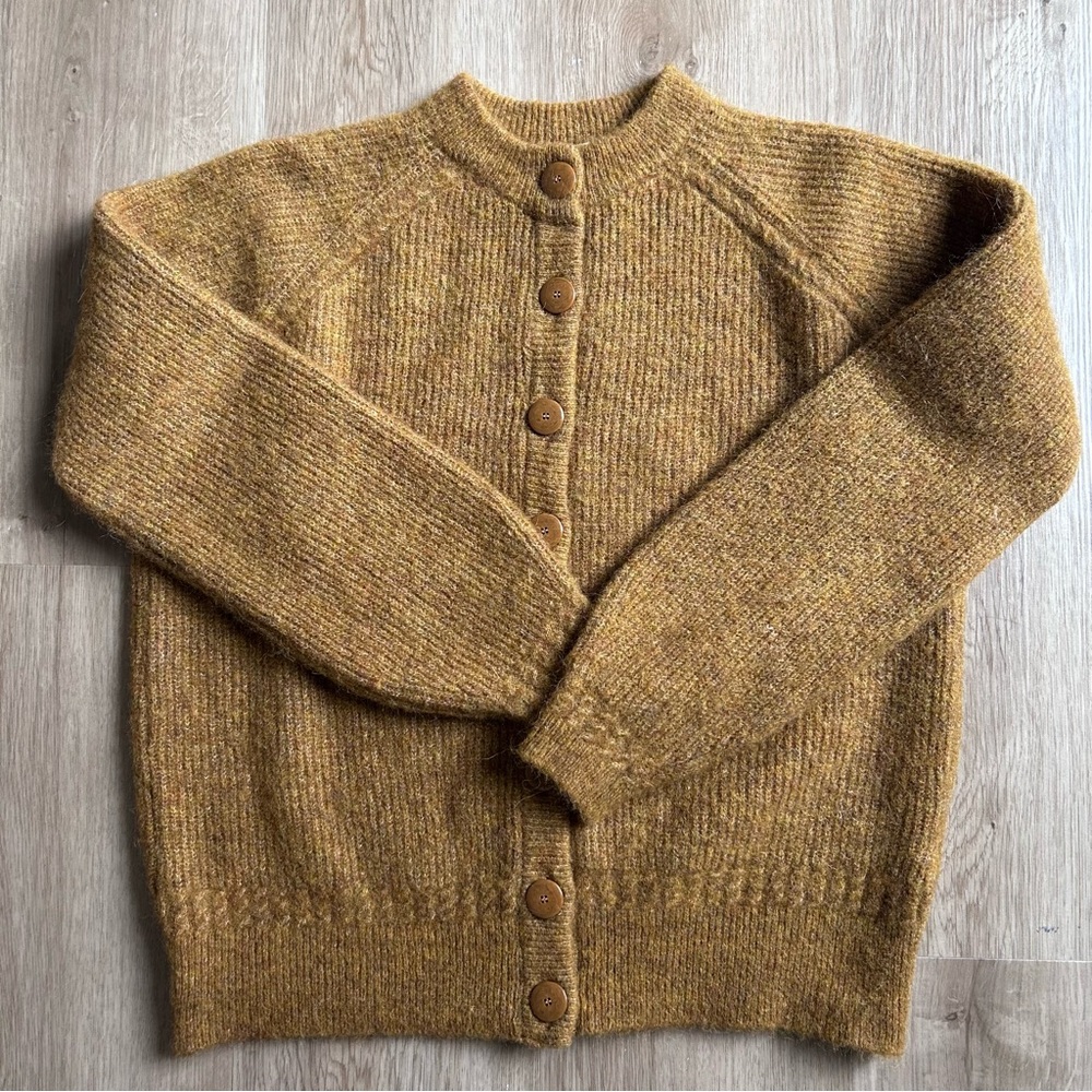 NWOT Sézane Othello Cinnamon Sweater Cardigan - Picture 5 of 8